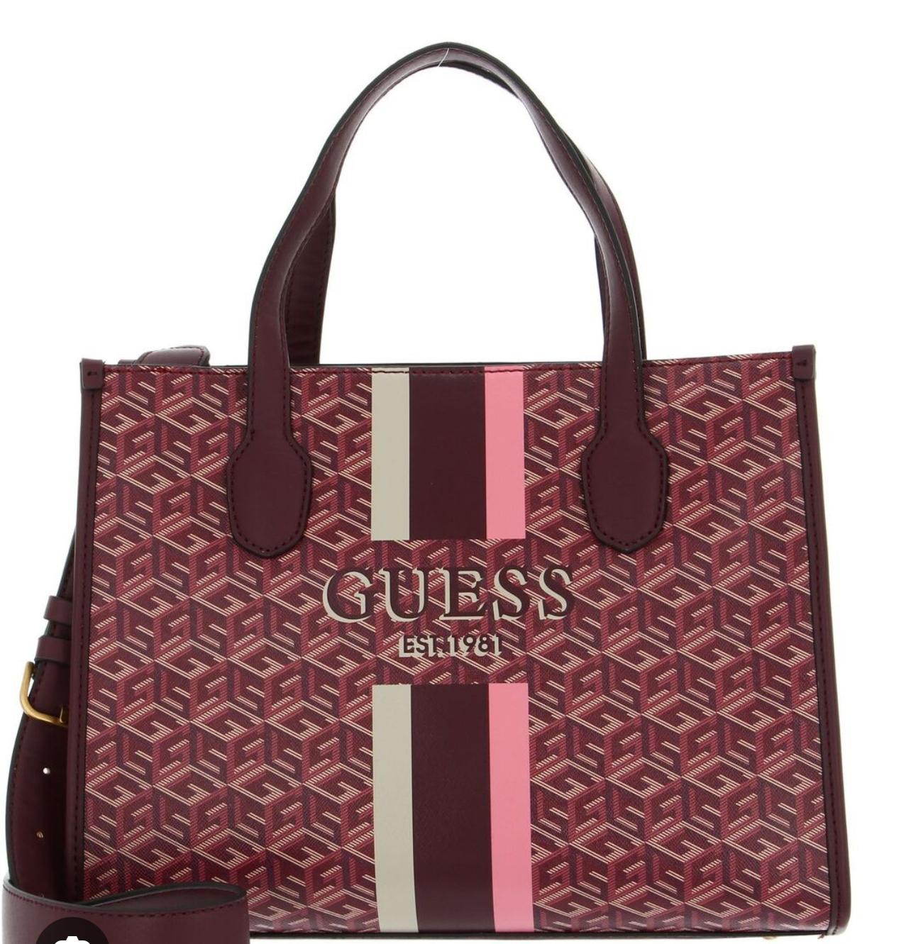 BOLSO GUESS LOGO SILVANA